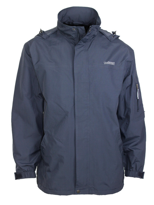 Veste coupe-vent CHALLENGER JAKARTA1 bleu marine homme