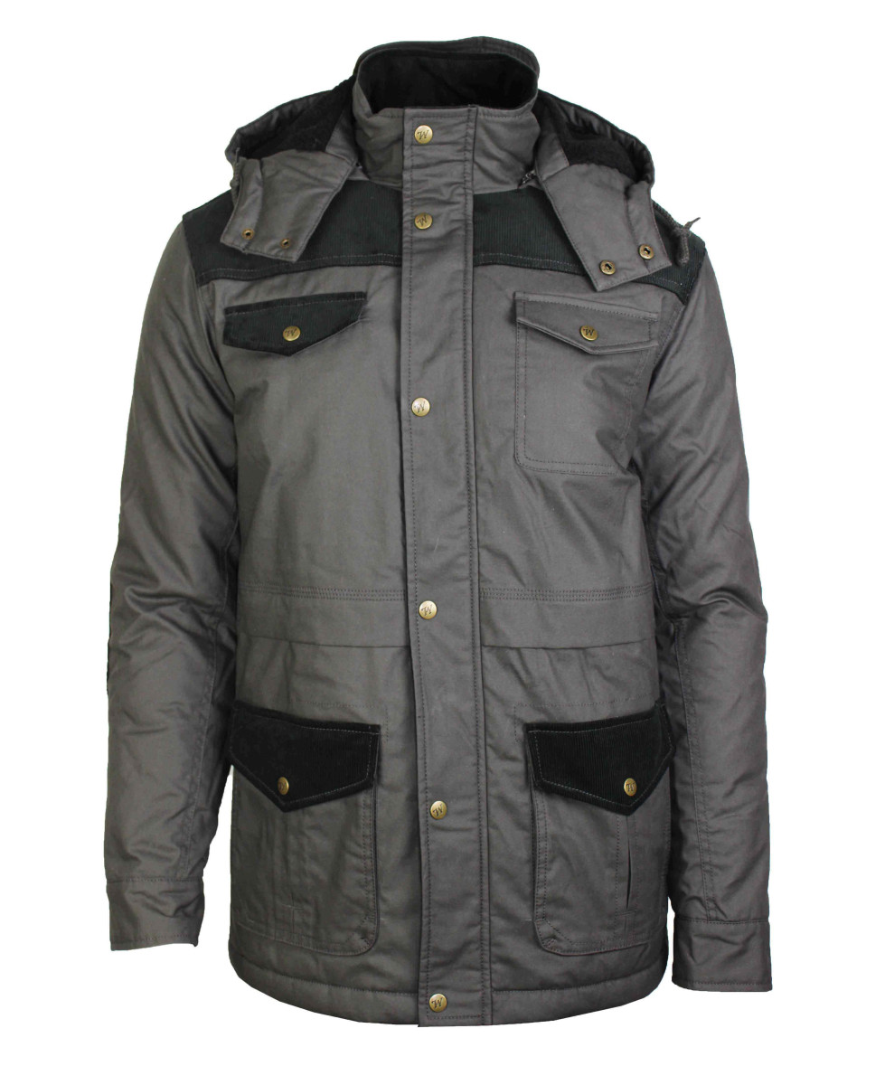 Parka WINCHESTER JANGO1 vert kaki déperlant homme