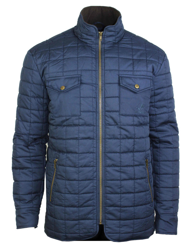 Veste homme WINCHESTER JUDE2 bleue matelassée