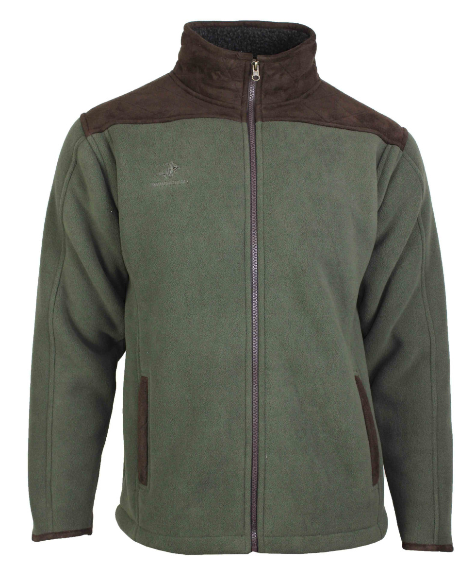 Veste polaire homme chaude vert gris – JULIUS1