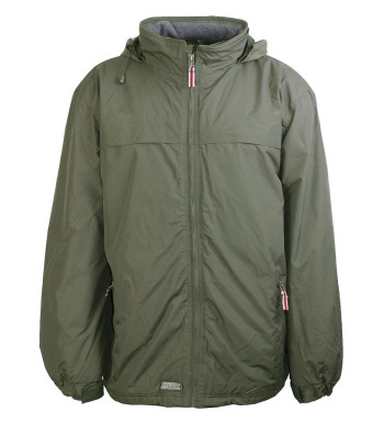 Veste homme K-DRAN KH0070K kaki imperméable polaire