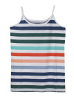 Débardeur rayé multicolore femme – Fines bretelles coton