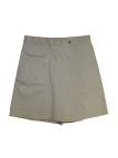 Jupe-short kaki clair femme – Short intégré, coton stretch