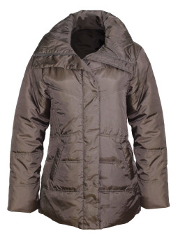 Blouson matelassé femme marron – Chaud, tendance, léger