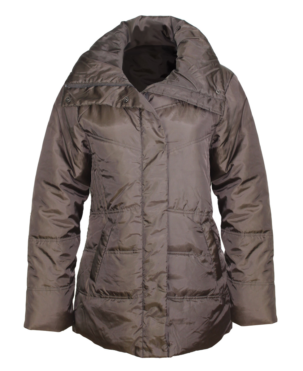 Blouson matelassé femme marron – Chaud, tendance, léger