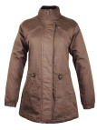 Manteau femme chocolat matelassé – Pratique, chaud, structurant