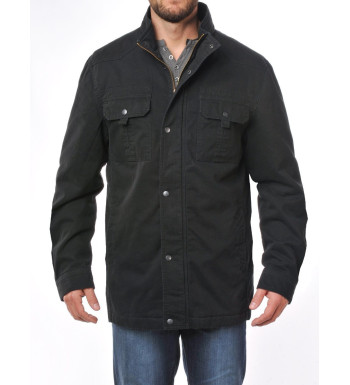 Parka WINCHESTER NATION1N noire coton matelassé homme