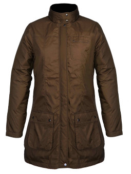 Veste coupe-vent femme polaire choco NEVERA1 – Confort & style