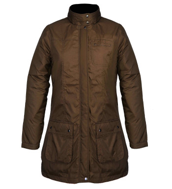 Veste coupe-vent femme polaire choco NEVERA1 – Confort & style