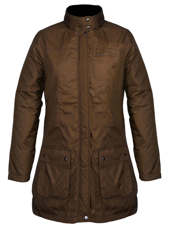 Veste coupe-vent polaire femme choco – Chaude et pratique