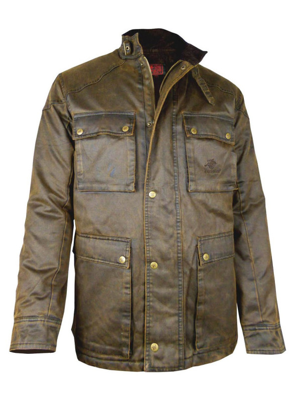 Parka homme marron coton matelassée – NEVERM