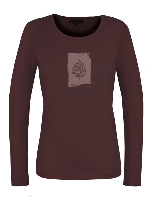 Tee shirt femme grande taille choco – Sérigraphie coton col rond