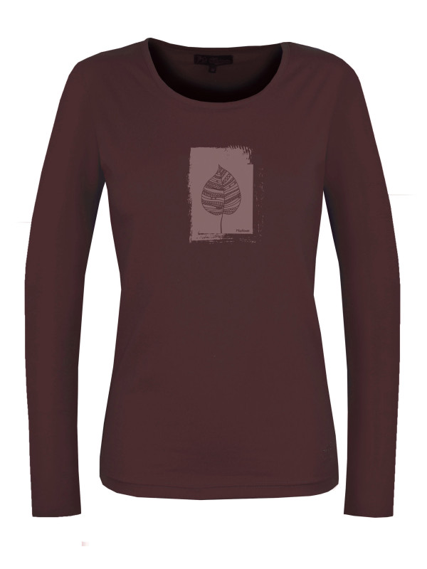 Tee shirt femme grande taille choco – Sérigraphie coton col rond