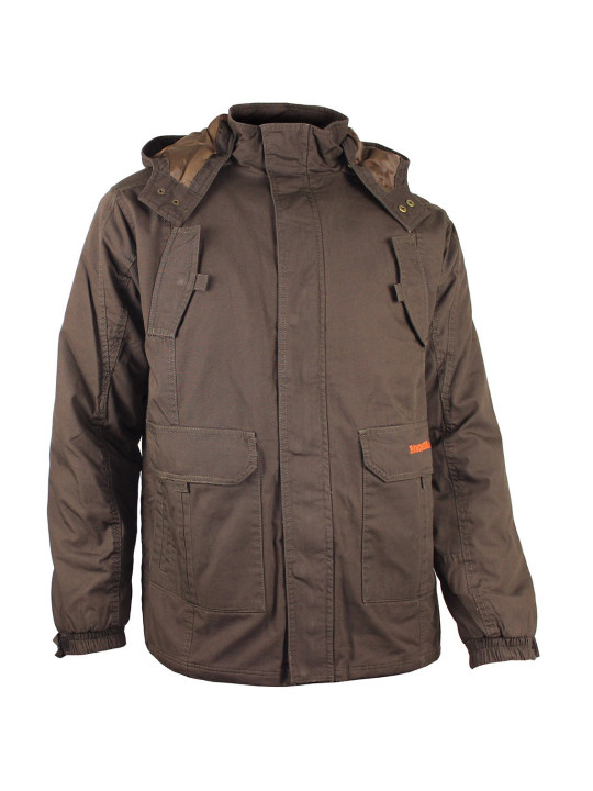 Parka WINCHESTER NUMBERM marron coton chasse homme