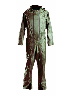 Combinaison homme imperméable verte pratique – L031