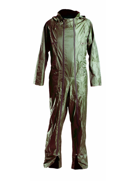Combinaison homme imperméable verte pratique – L031