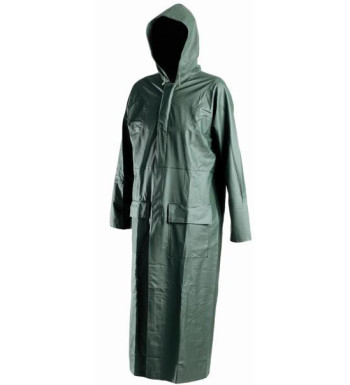 Manteau de pluie homme imperméable vert – U677