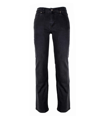 Jean femme 5 poches extensible AXF010 AXXANO noir lavé