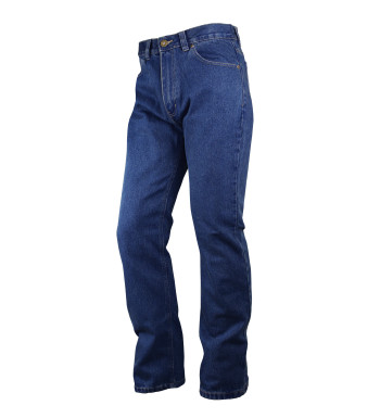 Jean homme K-DRAN bleu indigo stone coton 5 poches