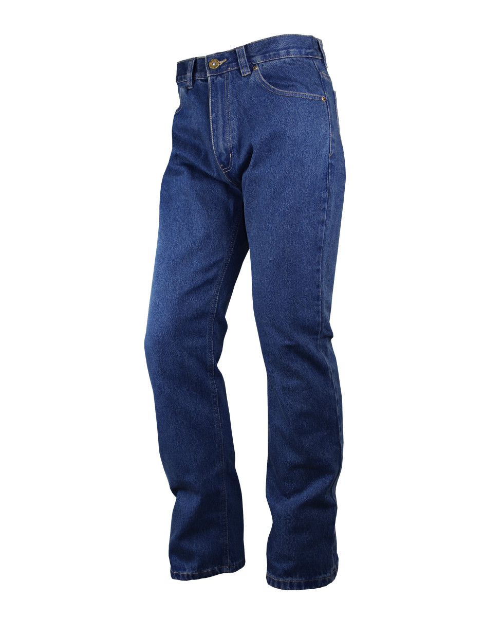 Jean homme K-DRAN bleu indigo stone coton 5 poches