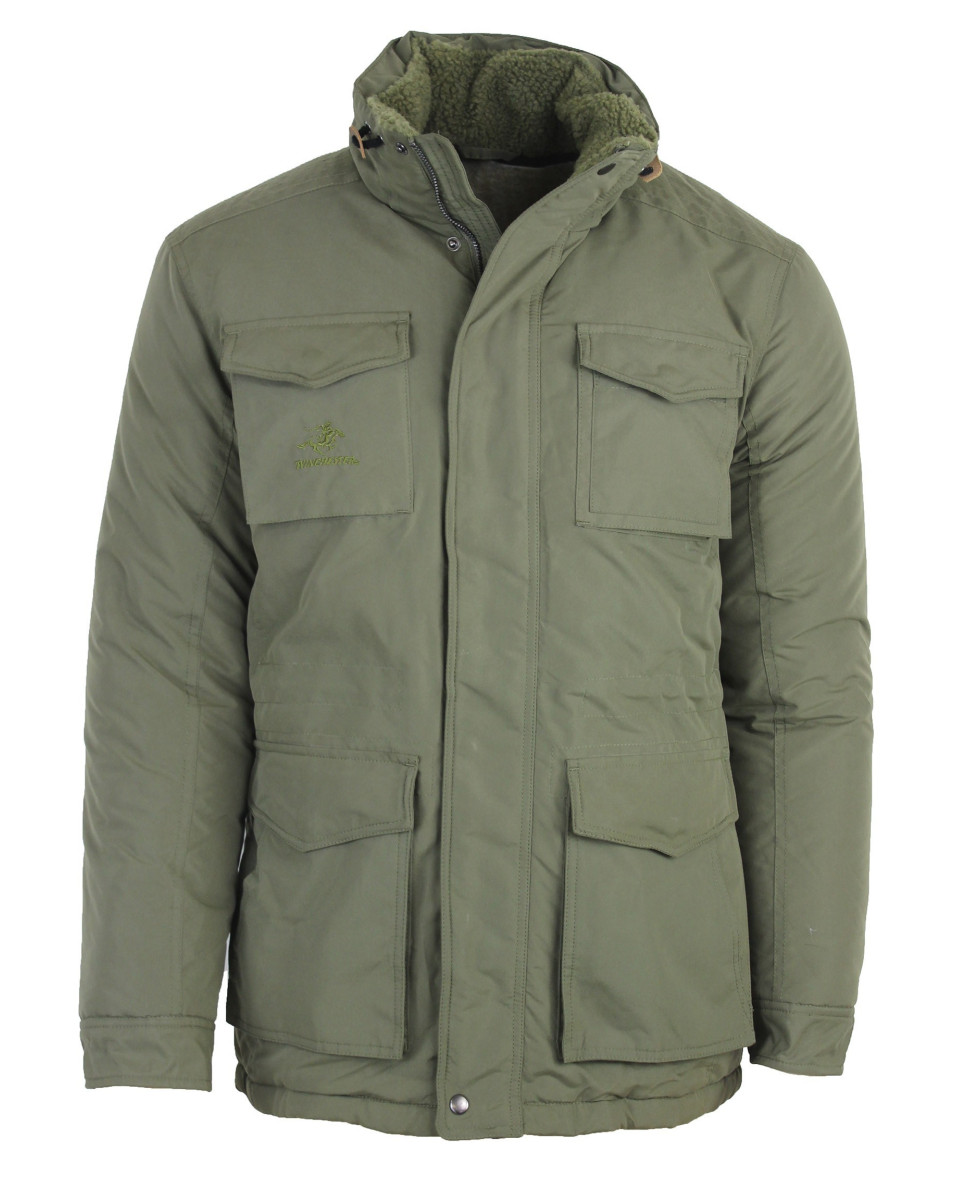 Parka homme kaki chaude et déperlante – PAR2001A