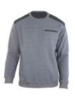 Sweat-shirt homme gris chiné robuste et pratique – PARFAIT1