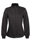 Veste sportswear femme noire – Zippée, col montant, pratique