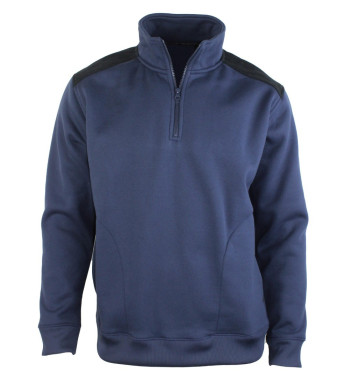 Sweat-shirt homme camionneur bleu robuste – PIERRO2