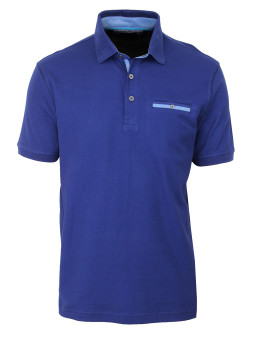 Polo homme marine coton chic pratique – POL3001A