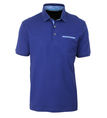Polo homme marine coton chic pratique – POL3001A