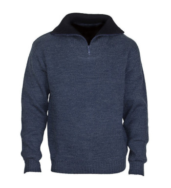 Pull col camionneur CHALLENGER PRIMO2 – Bleu marine chaud
