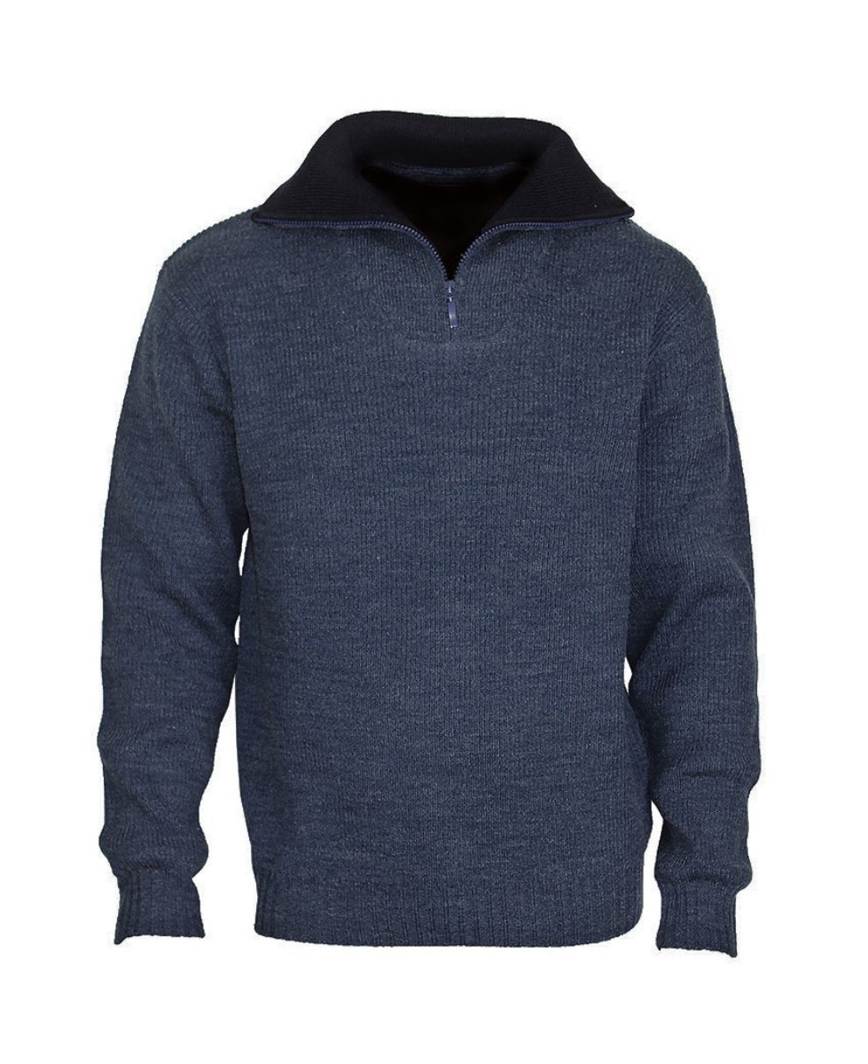 Pull col camionneur CHALLENGER PRIMO2 – Bleu marine chaud