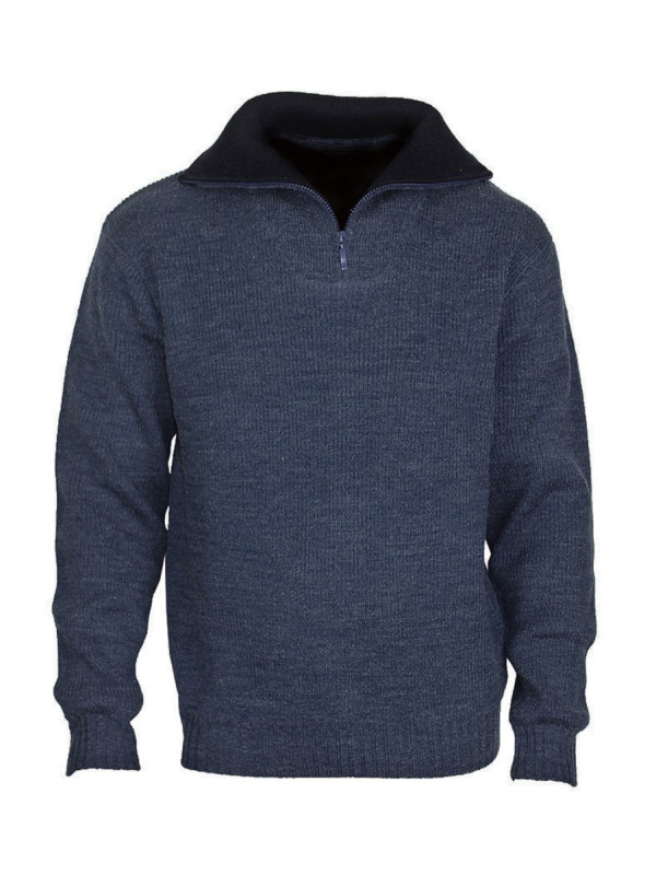 Pull col camionneur CHALLENGER PRIMO2 – Bleu marine chaud