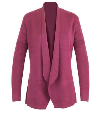 Gilet blazer fushia femme PULF2005B – Élégance et peps