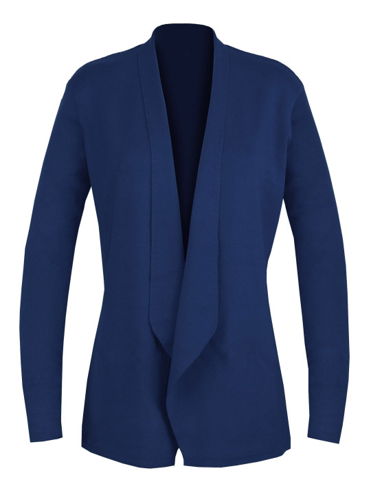 Gilet blazer marine femme PULF2005D – Chic moderne et doux