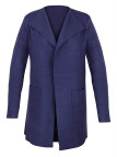 Veste tricot marine femme PULF3001C – Chaleur & douceur chic