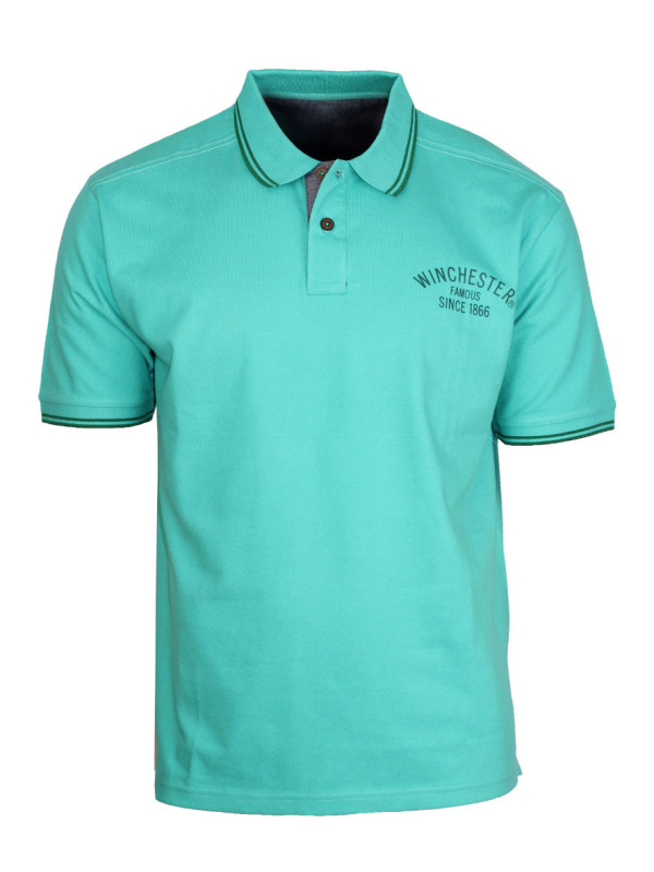 Polo homme vert menthe coton chic – RAGGA3