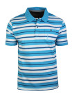 Polo homme bleu coton élégant pratique – RAINBOW2
