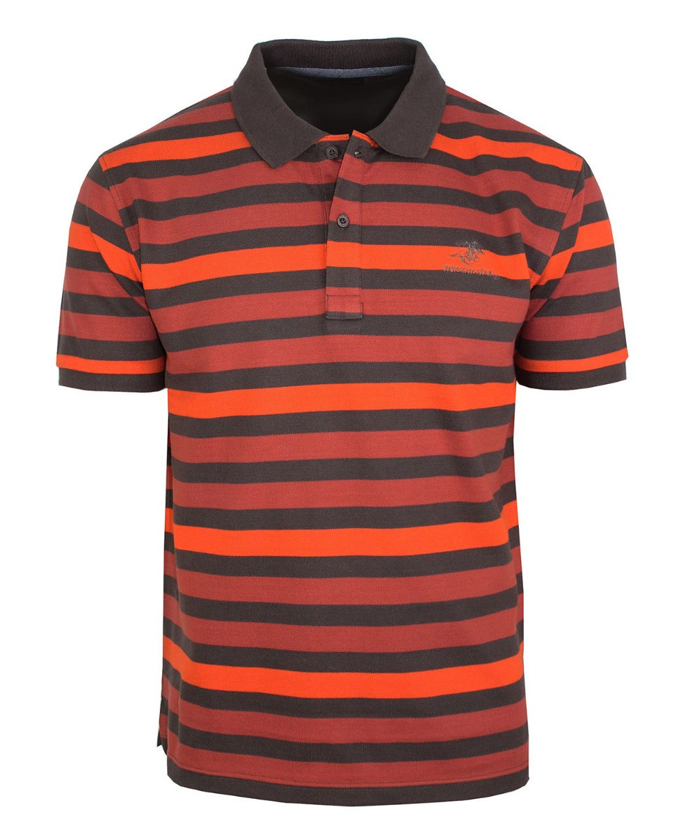Polo homme rouille coton chic confortable – RANNOCK2