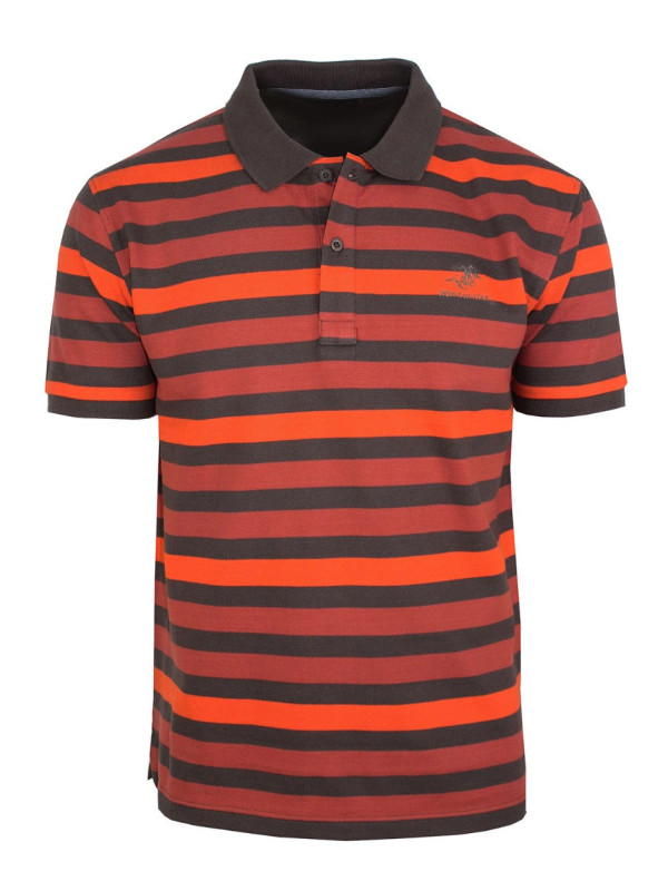 Polo homme rouille coton chic confortable – RANNOCK2