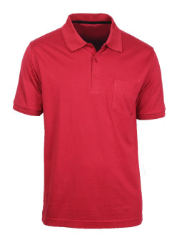 Polo homme carmin coton chic pratique – REMY1