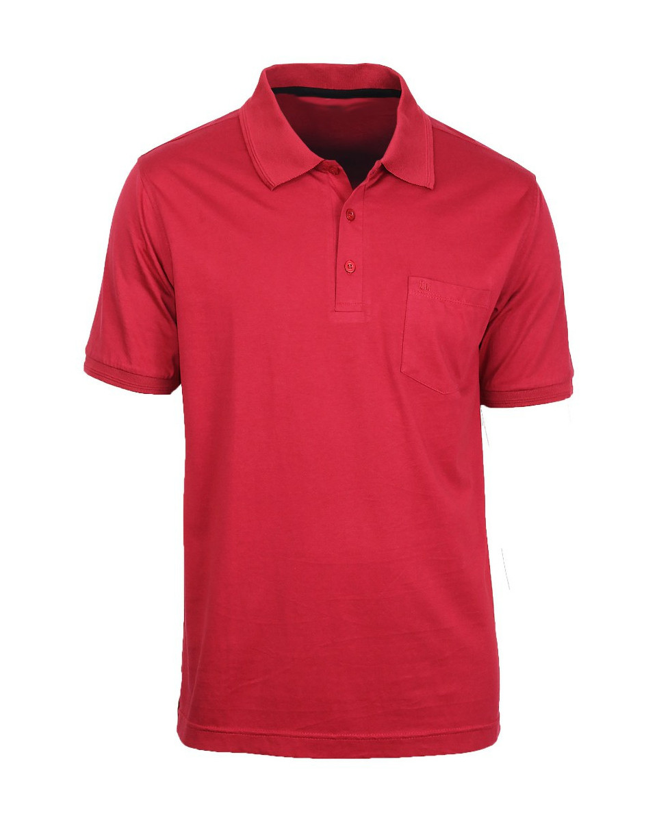 Polo homme carmin coton chic pratique – REMY1