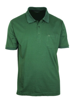 Polo homme vert coton chic pratique – REMY3