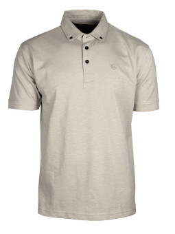 Polo homme beige coton bio chic naturel – RODRIGO5