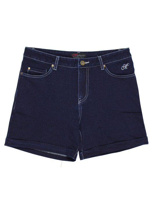 Short ultra stretch bleu denim SAMARA1 – 5 poches confort