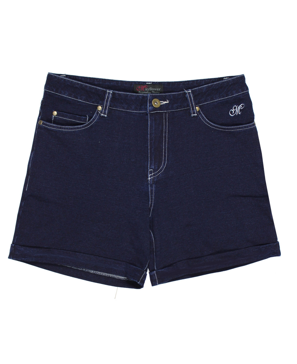 Short ultra stretch bleu denim SAMARA1 – 5 poches confort