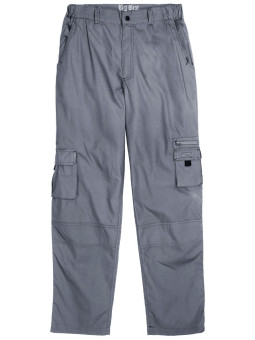 Pantalon homme IMPACT SE1020G gris coton taille élastique