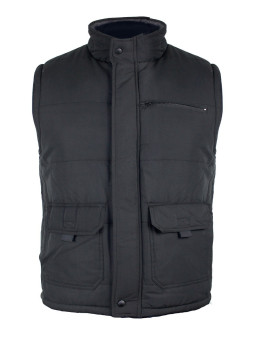 Gilet sans manche IMPACT SH1004N homme noir matelassé
