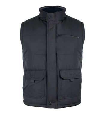 Gilet sans manche IMPACT SH1004N homme noir matelassé