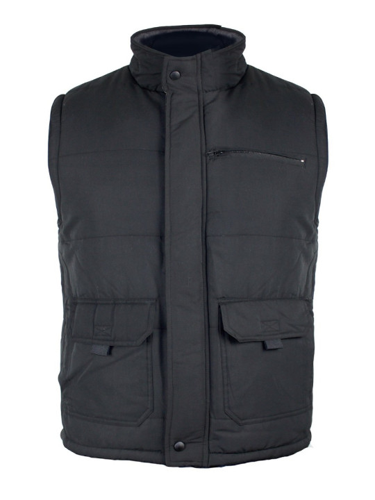 Gilet sans manche IMPACT SH1004N homme noir matelassé